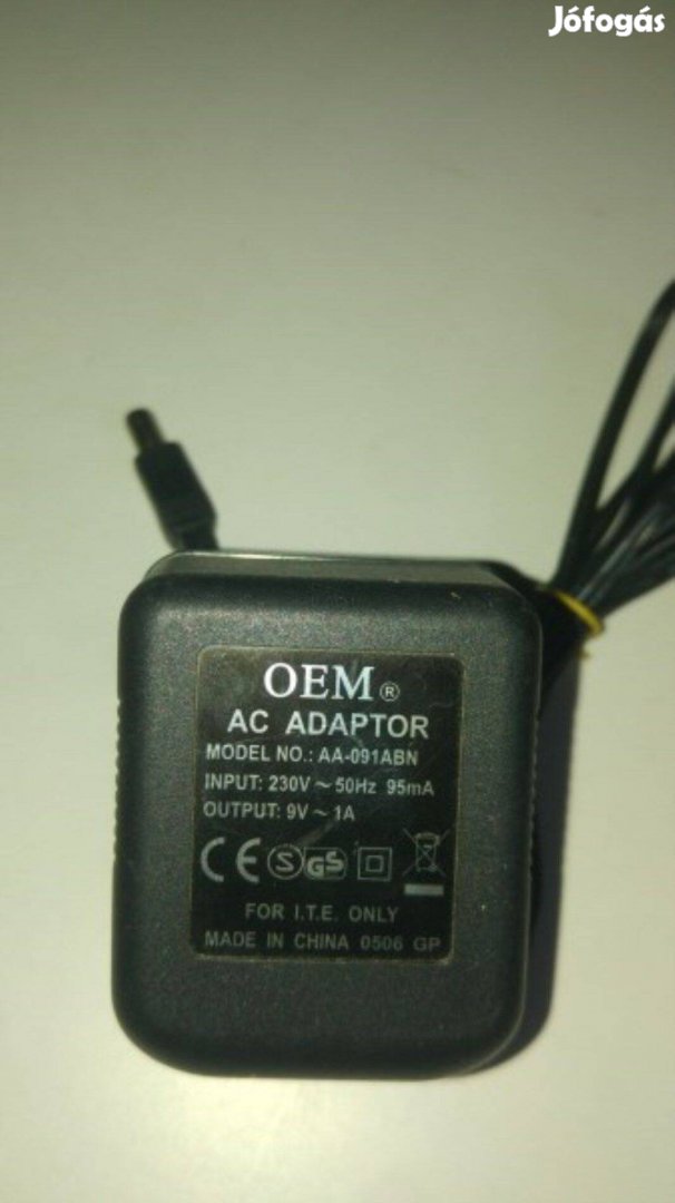 OEM AA091ABN AC adapter 9V/1A