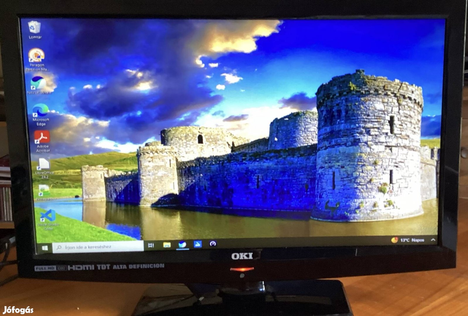 OKI 24" Monitor/TV