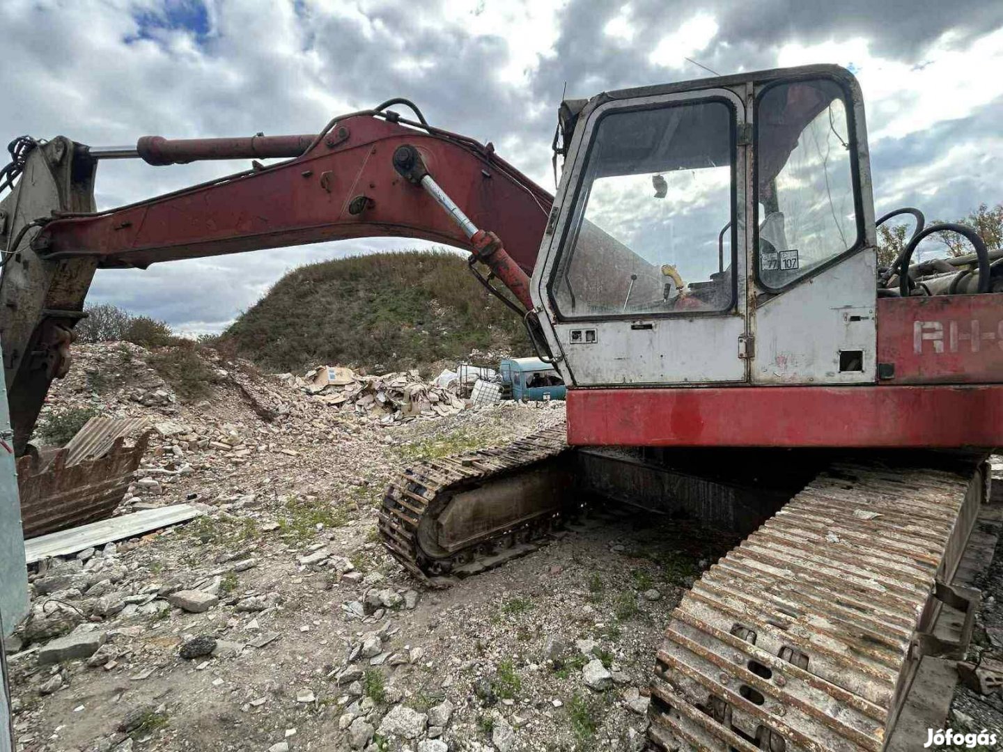 OK RH9 láncos forgó kotrógép