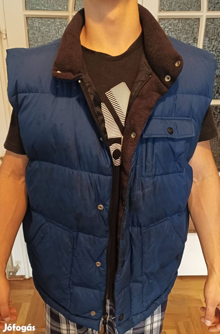 OLD Navy ujjatlan meleg pufi kabát XXL méret, kék