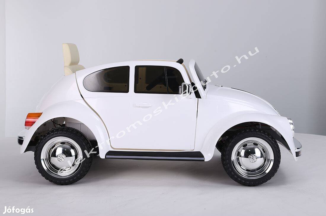OLD Volkswagen Beetle 12V-os eredeti elektromos kisautó - Akciós!