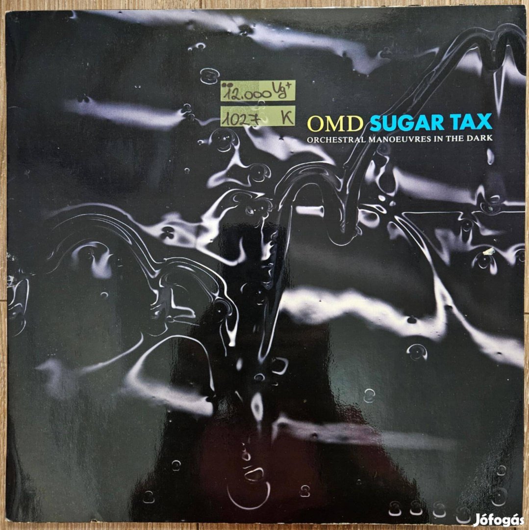 OMD Orchestral Manoeuvres In The Dark Sugar Tax bakelit lemez (1027)