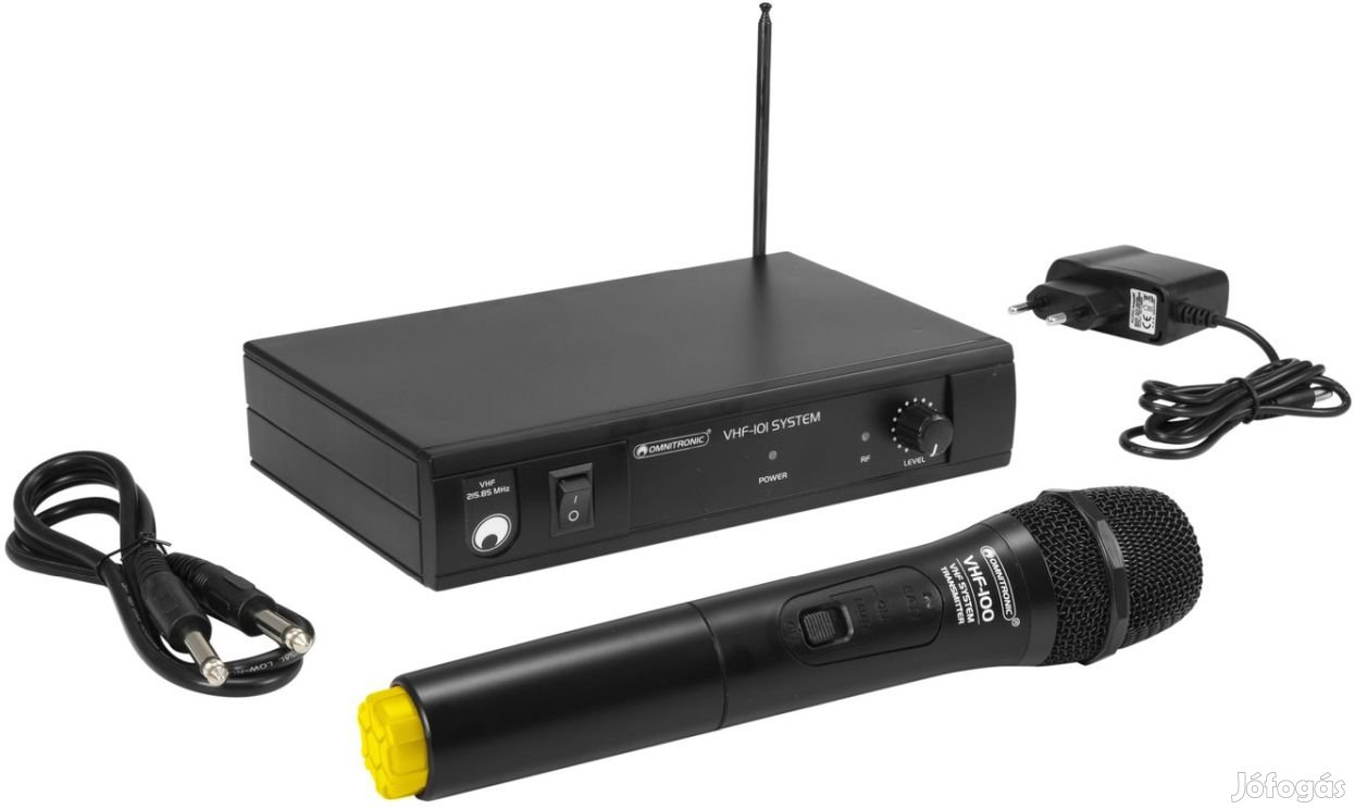 OMNITRONIC VHF-101 Wireless Mic System 214.35MHz