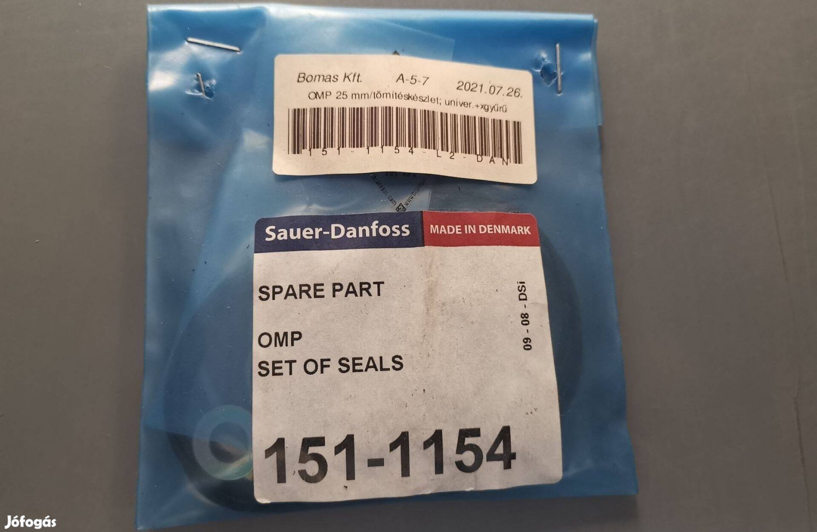 OMP 25 mm/tömítéskészlet; univer.+xgyűrű