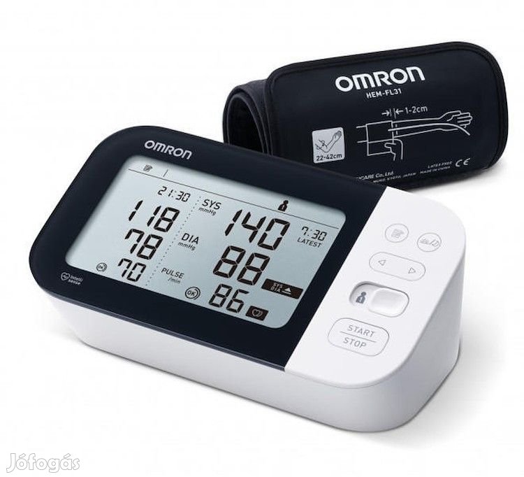 OMRON M7 Intelli IT Intellisense felkaros okos-vérnyomásmérő Bluetoot