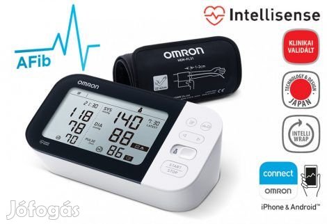 OMRON M7 Intelli IT Intellisense felkaros okos-vérnyomásmérő Bluetoot