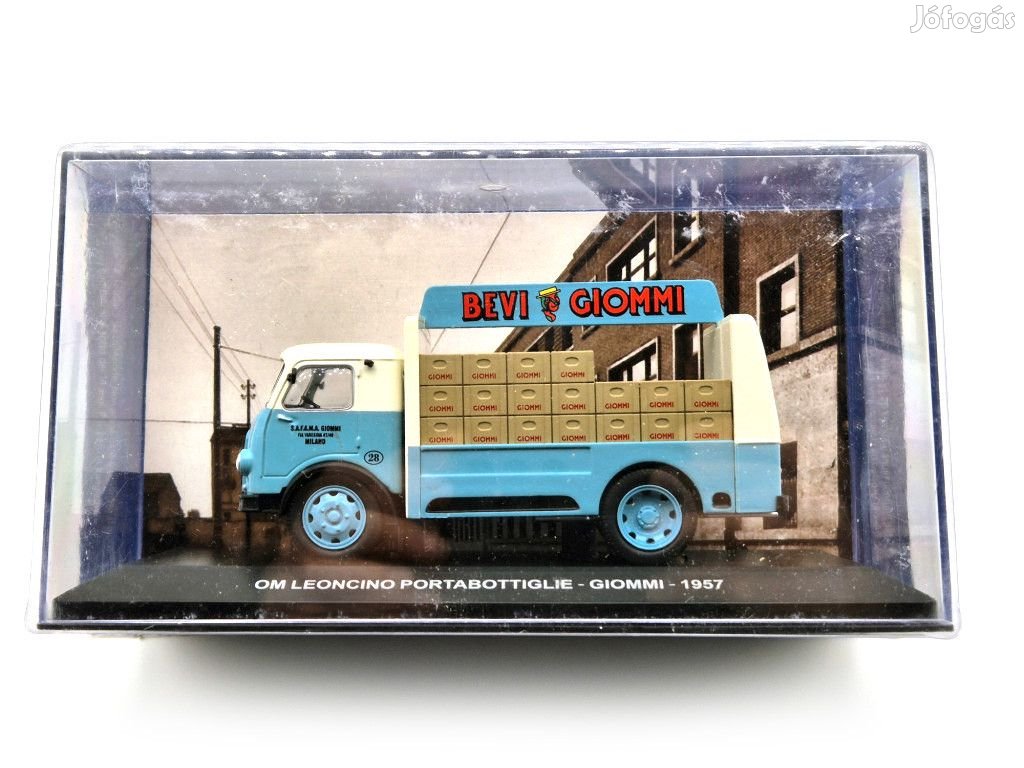 OM Leoncino Portobottiglie - Giommi - delivery Van (1957) -  Edicola