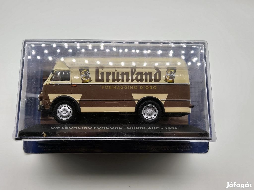 OM Leoncino furgone - Grünland - delivery Van (1959) -  Edicola - 1:4