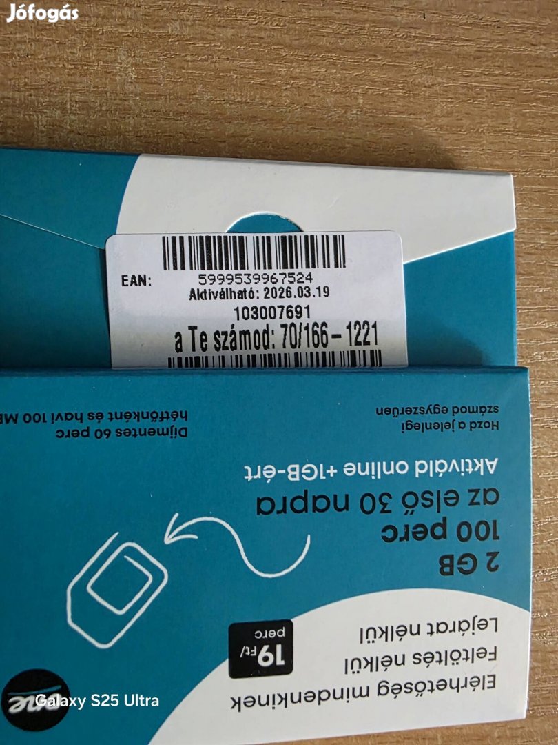ONE Könyü Telefonszám 166.1221.