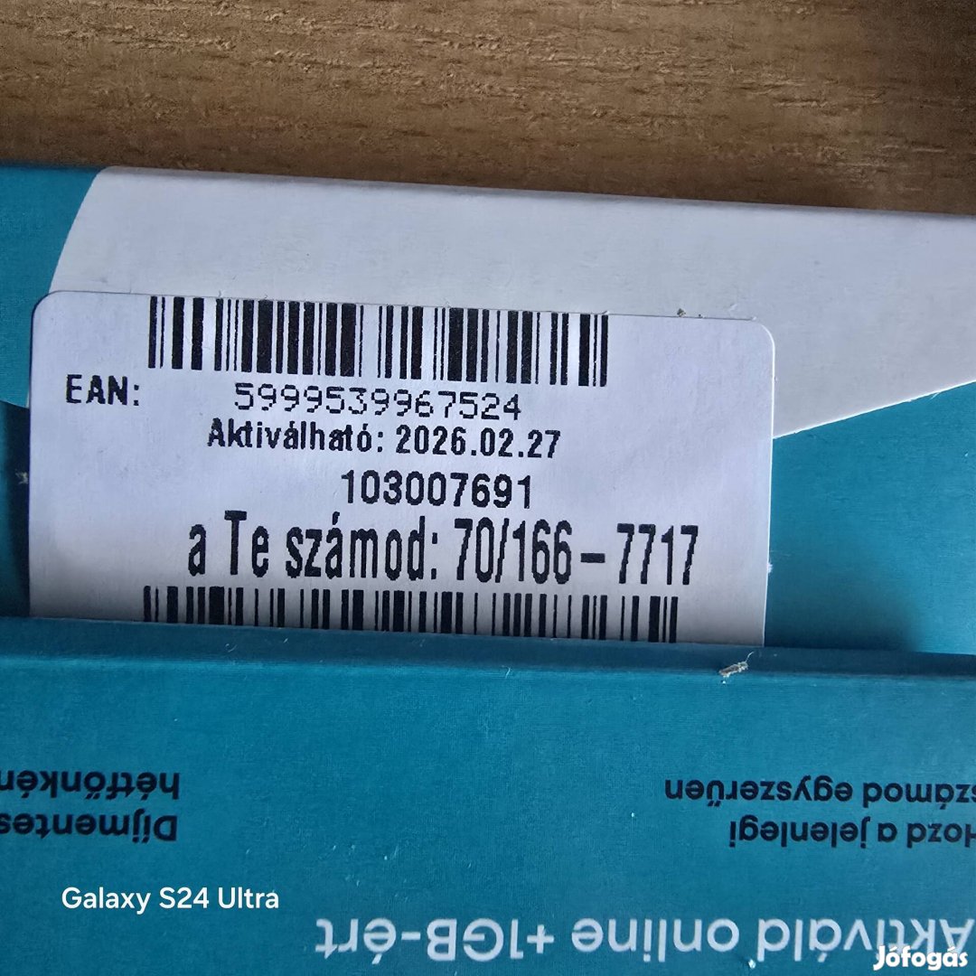 ONE Könyü Telefonszám 166.7717.