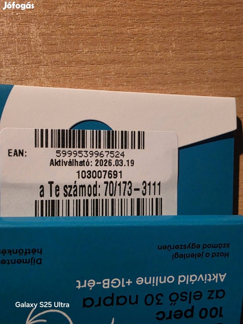 ONE Könyü Telefonszám 1733111