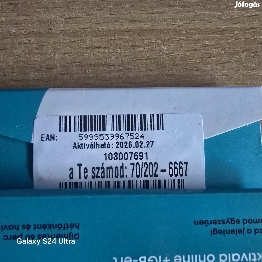 ONE Könyü Telefonszám 202.6667