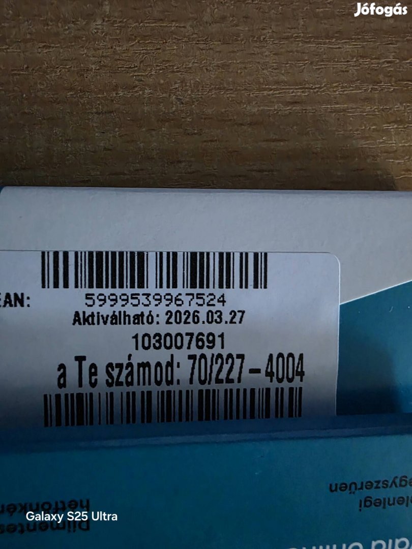 ONE Könyü Telefonszám 227.4004.