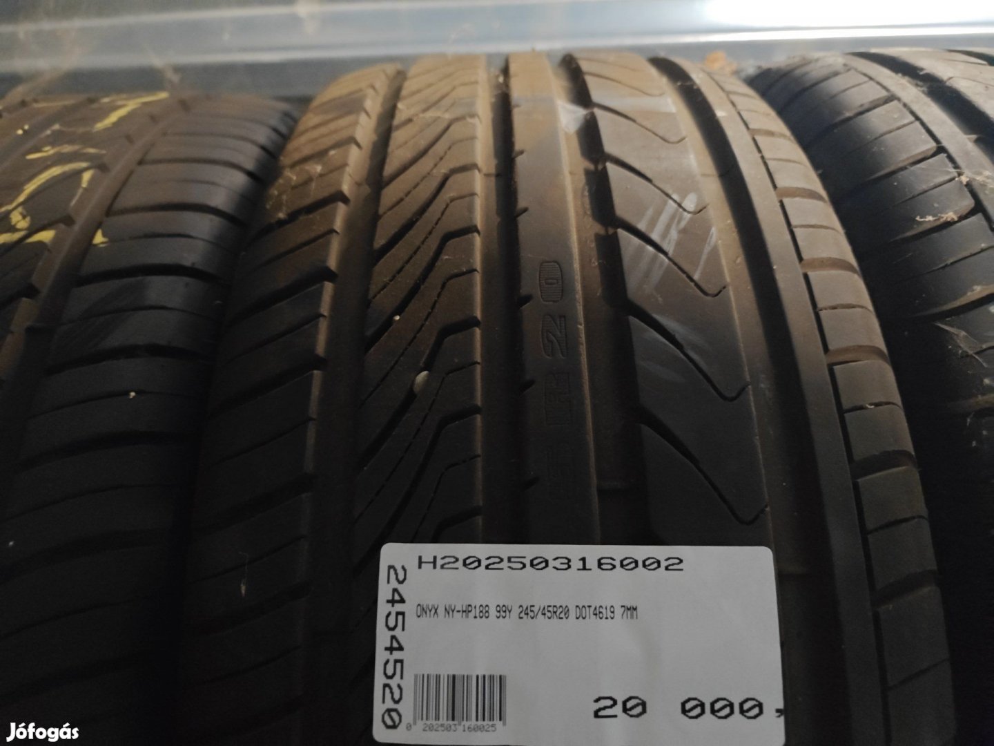 ONYX NY-HP188 99Y 245/45R20 DOT4619 7MM HASZNÁLT GUMI Y  99  |