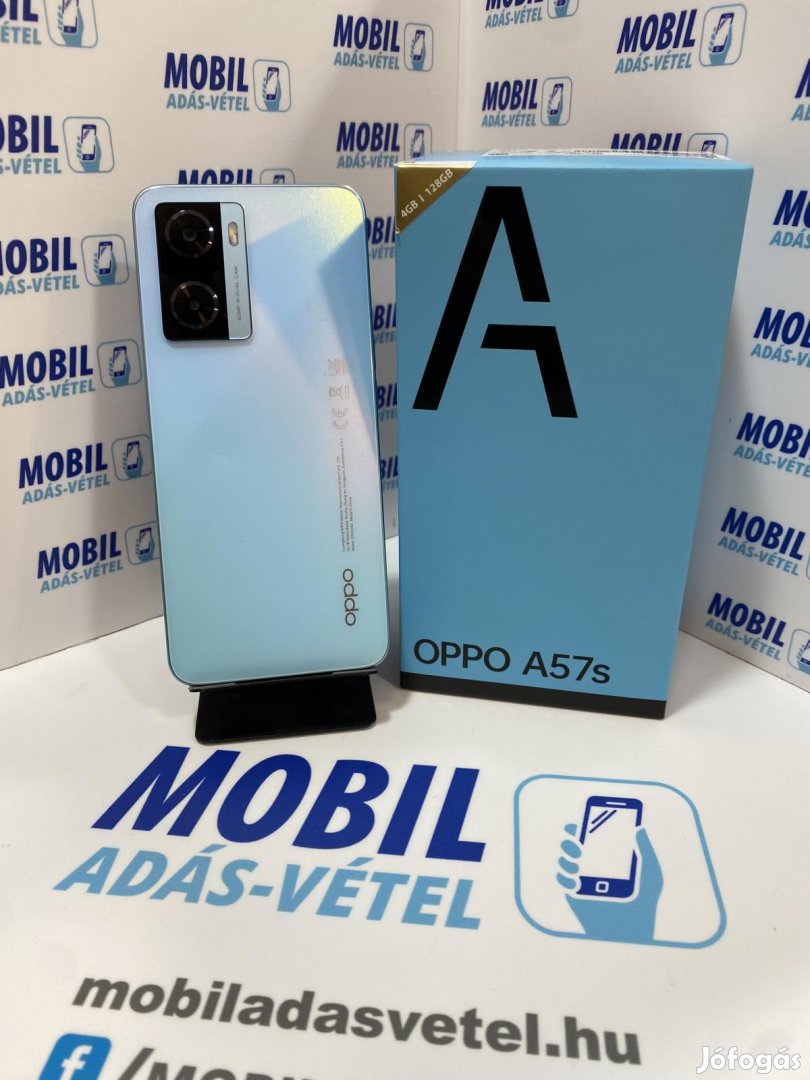 OPPO A57s Kártyafüggetlen 128 GB 4 GB Ram, 12 hó garancia