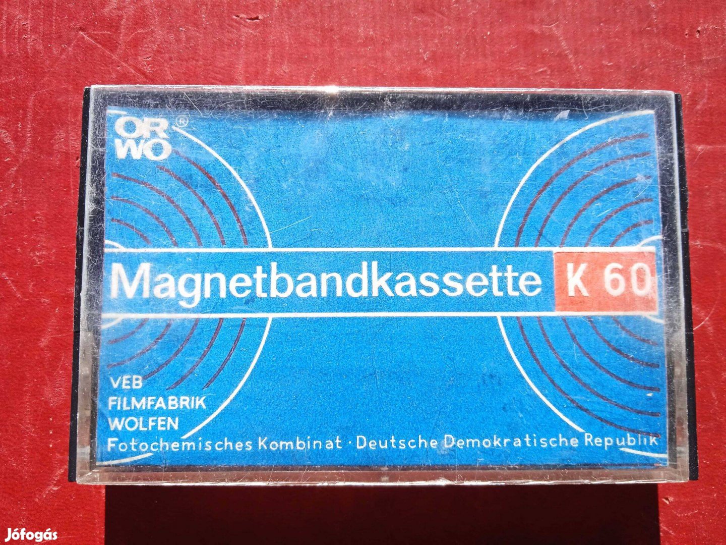 ORWO K 60 retro audio kazetta , használt