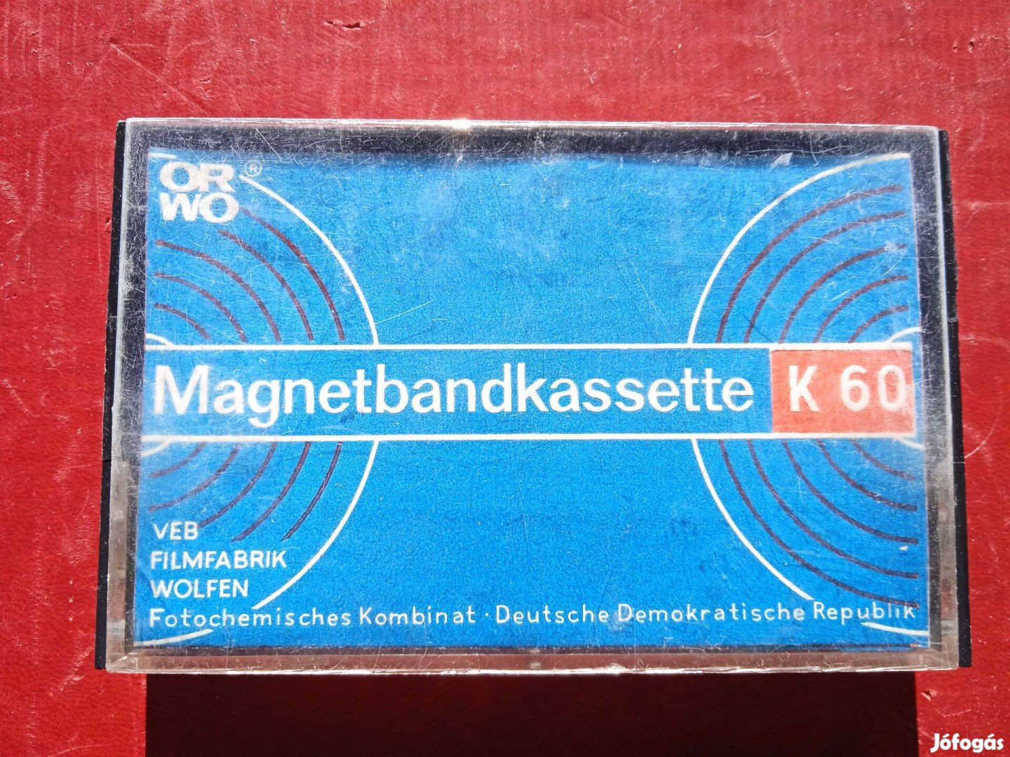 ORWO K 60 retro audio kazetta , használt