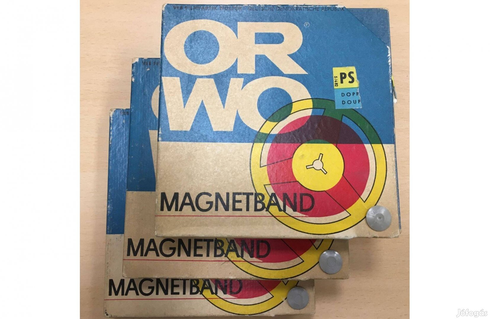 ORWO magnetofon szalag (CS 35 U6 250 és PS 25 U6 360)