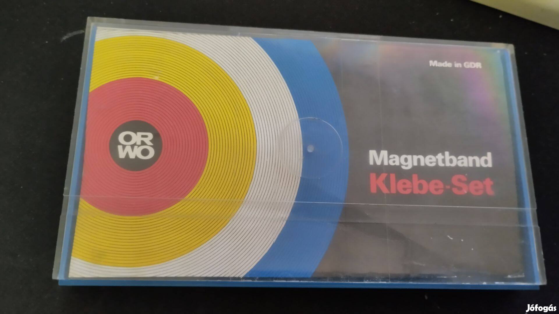 ORWO magnetofon szalag ragasztó készlet