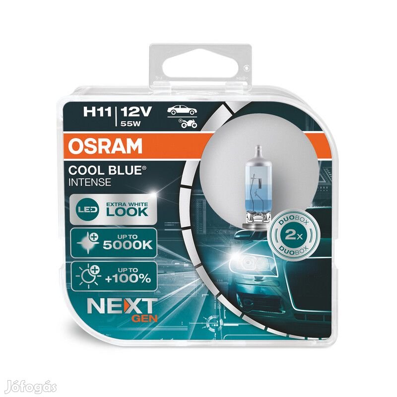 OSRAM Cool Blue Intense izzó H11 12V/55W - 2 darab