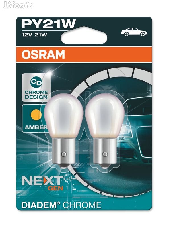 OSRAM Diadem Izzó PY21W 12V/21W - 2 darab