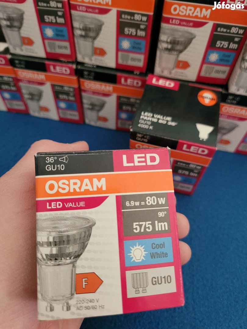 OSRAM GU10 Cool white LED izzó