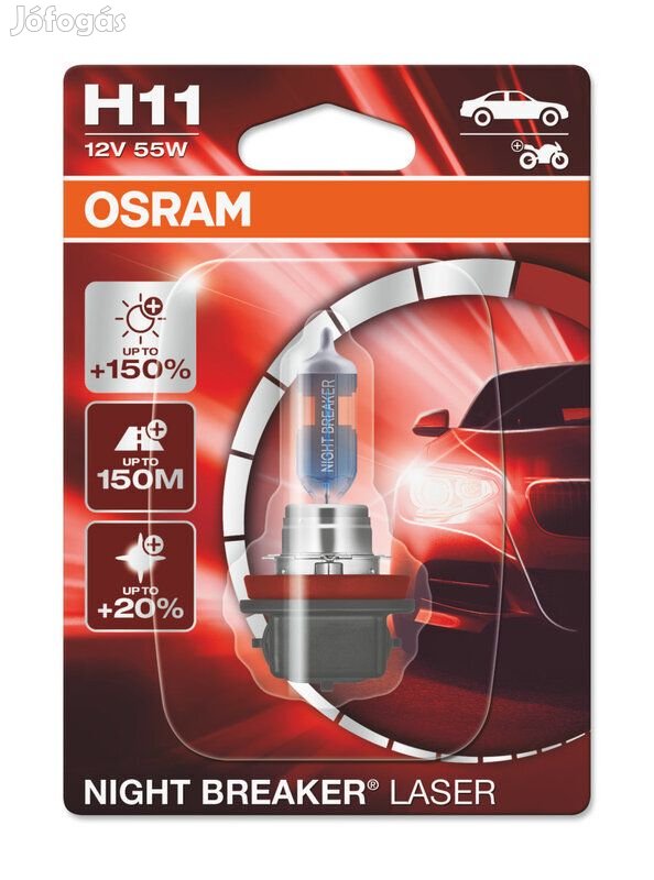 OSRAM Night Breaker Laser H11 12V/55W izzó - X1