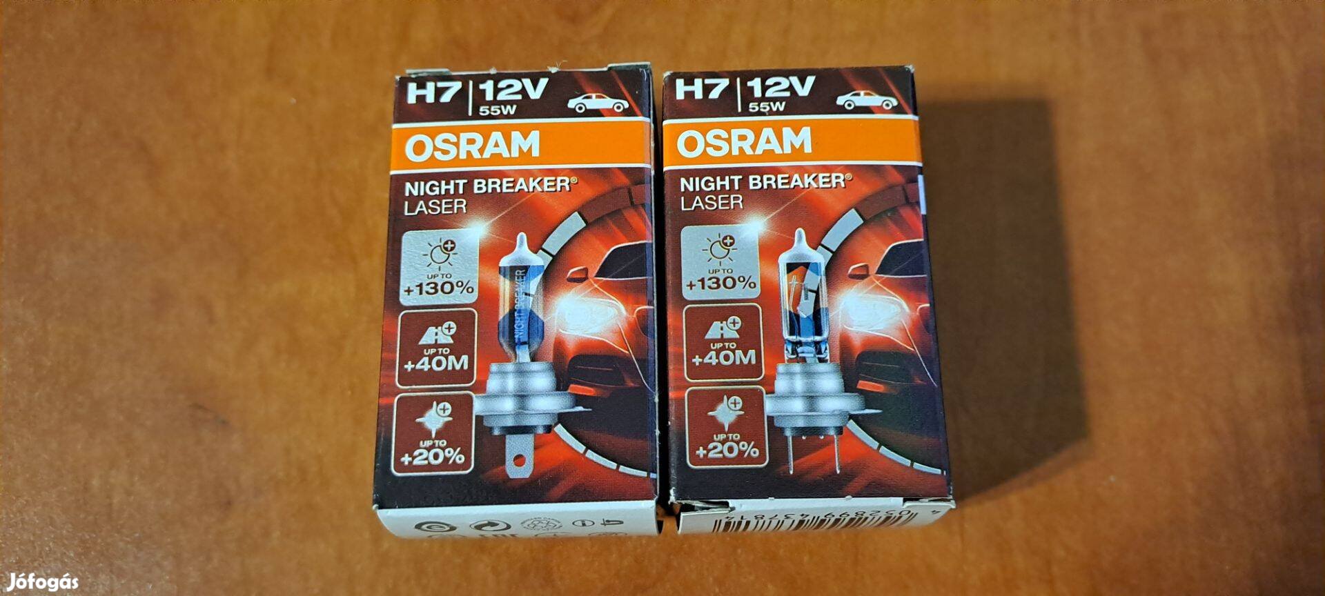 OSRAM Night Breaker Laser H7 55W 12V párban (új)