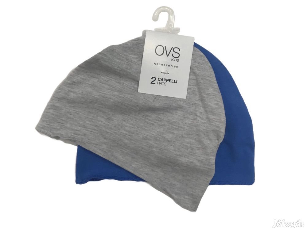 OVS Új (címkés) Fiú 2 részes szett - Sapka (Méret: 86)