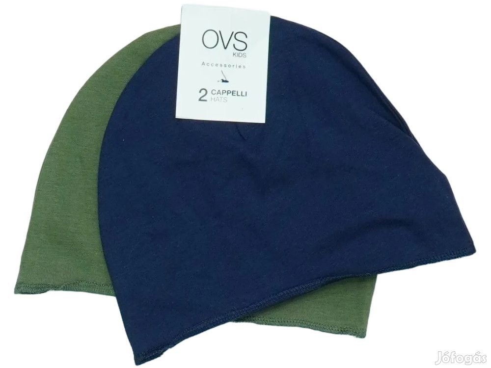 OVS Új (címkés) Fiú 2 részes szett - Sapka (Méret: 98)