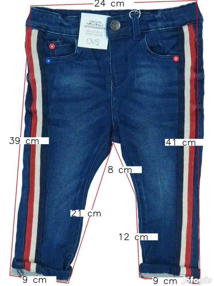 OVS Új (címkés) Fiú Farmernadrág (Méret: 80)
