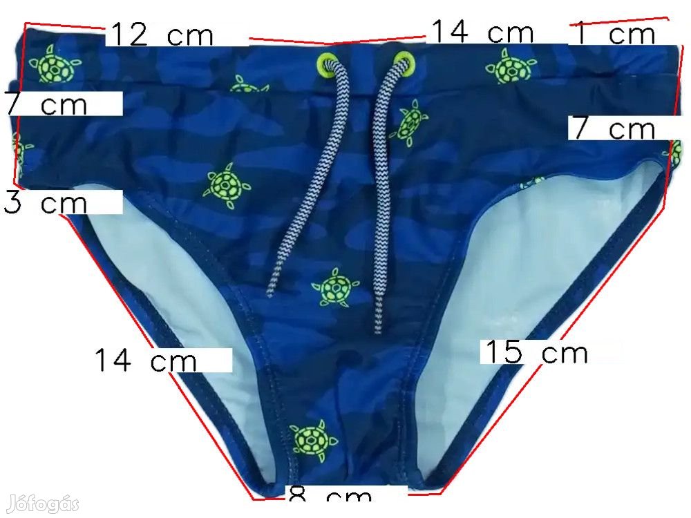 OVS Új (címkés) Fiú Fürdőnadrág (Méret: 128)