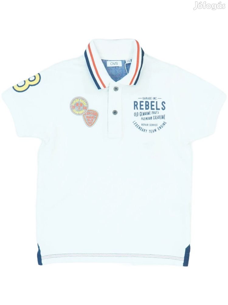 OVS Új címkés Fiú Galléros póló Méret 116