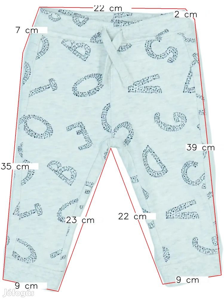 OVS Új (címkés) Fiú Melegítőnadrág (Méret: 86)