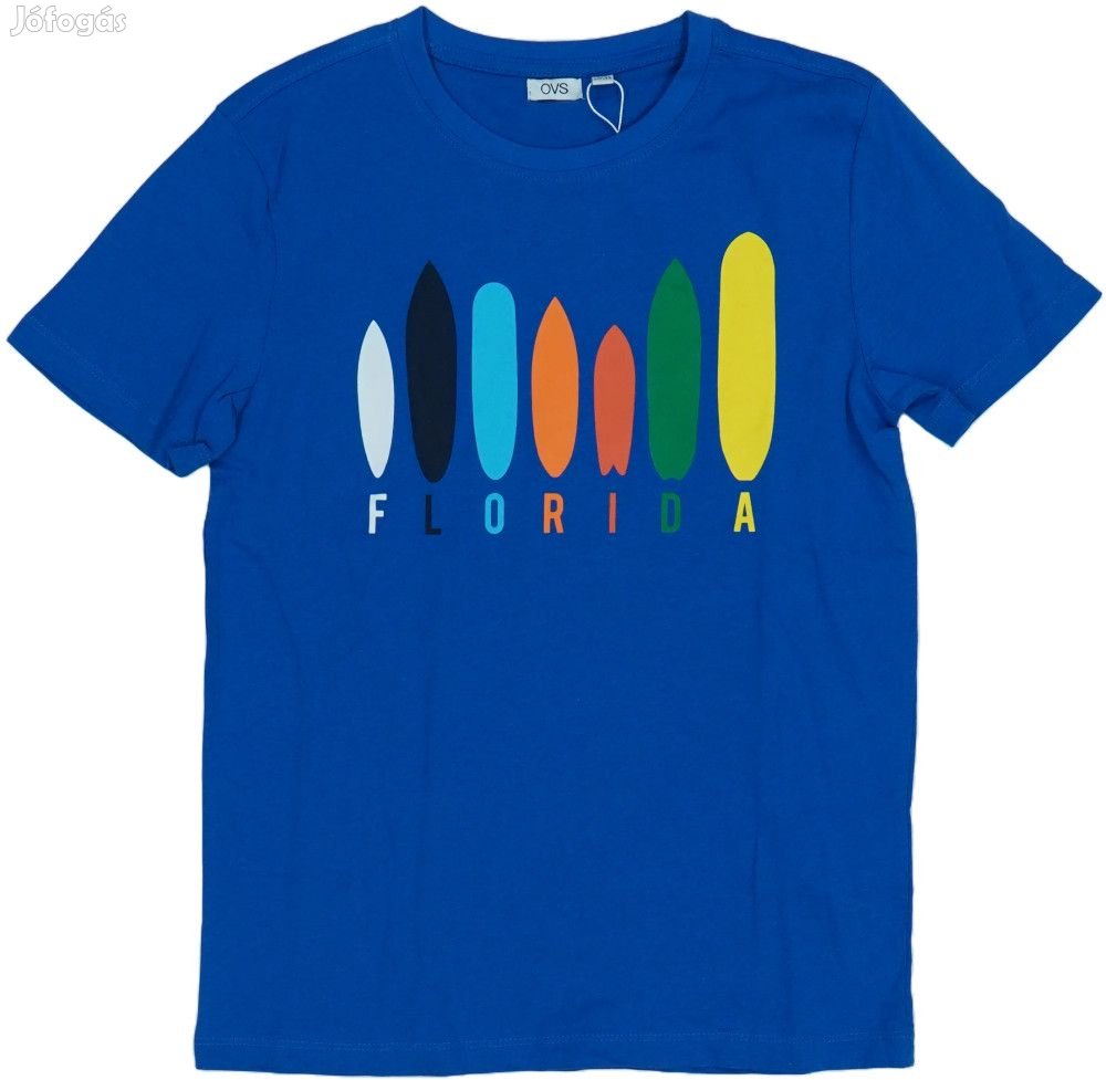 OVS Új (címkés) Fiú Póló (Méret: 146)