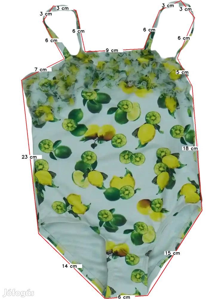 OVS Új (címkés) Lány Fürdőruha (Méret: 116)