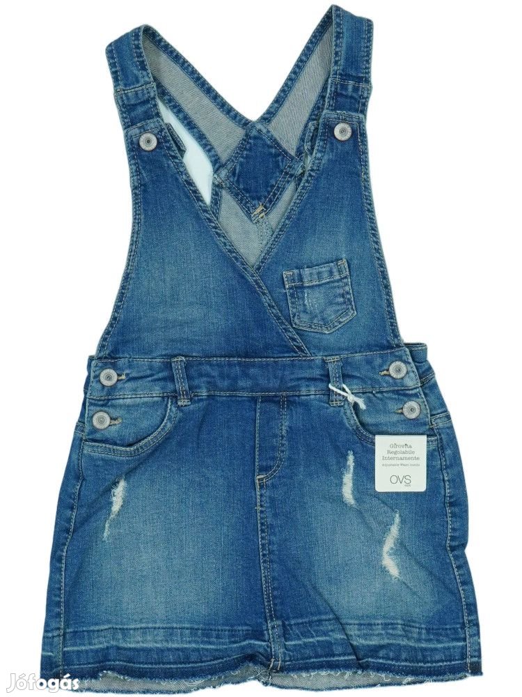 OVS Új címkés Lány Kantáros szoknya Méret 110