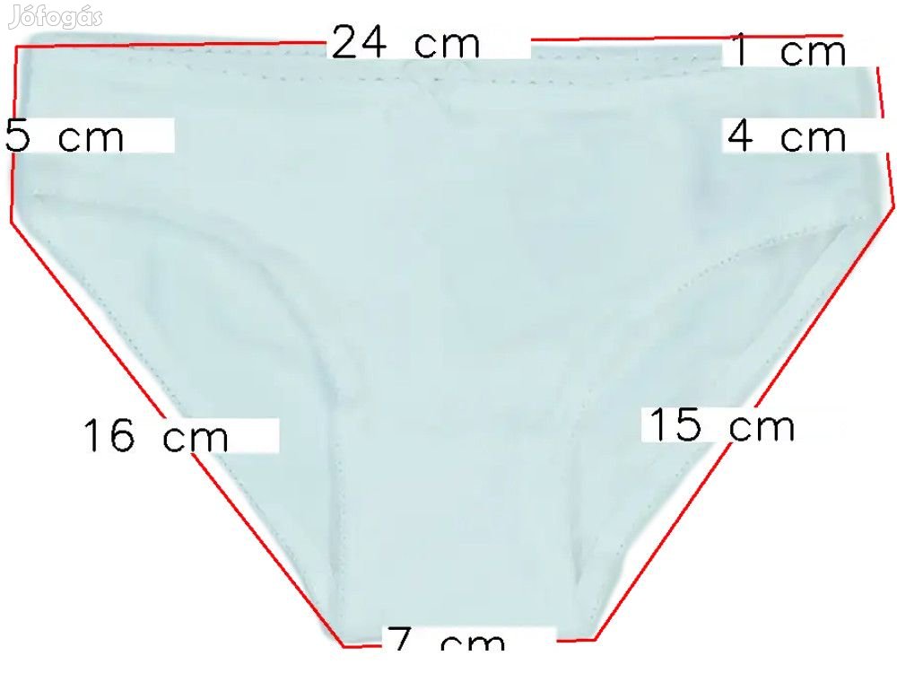 OVS Új (címkés) Lány Lányka / Női bugyi (Méret: 104)
