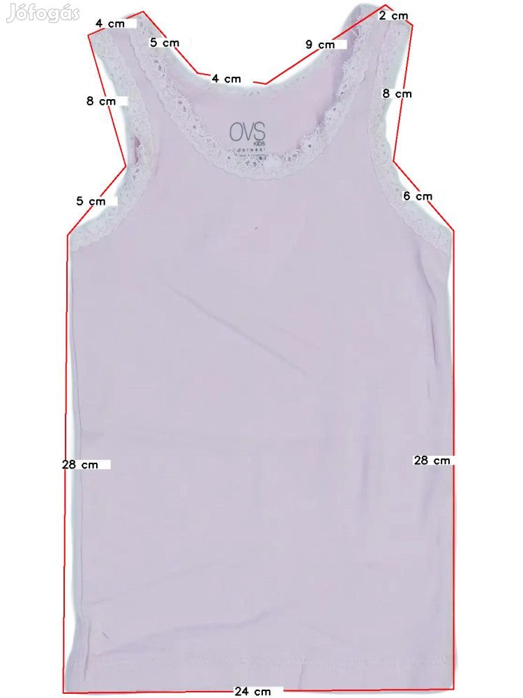 OVS Új (címkés) Lány Lányka / Női ujjatlan póló / top (Méret: 98)