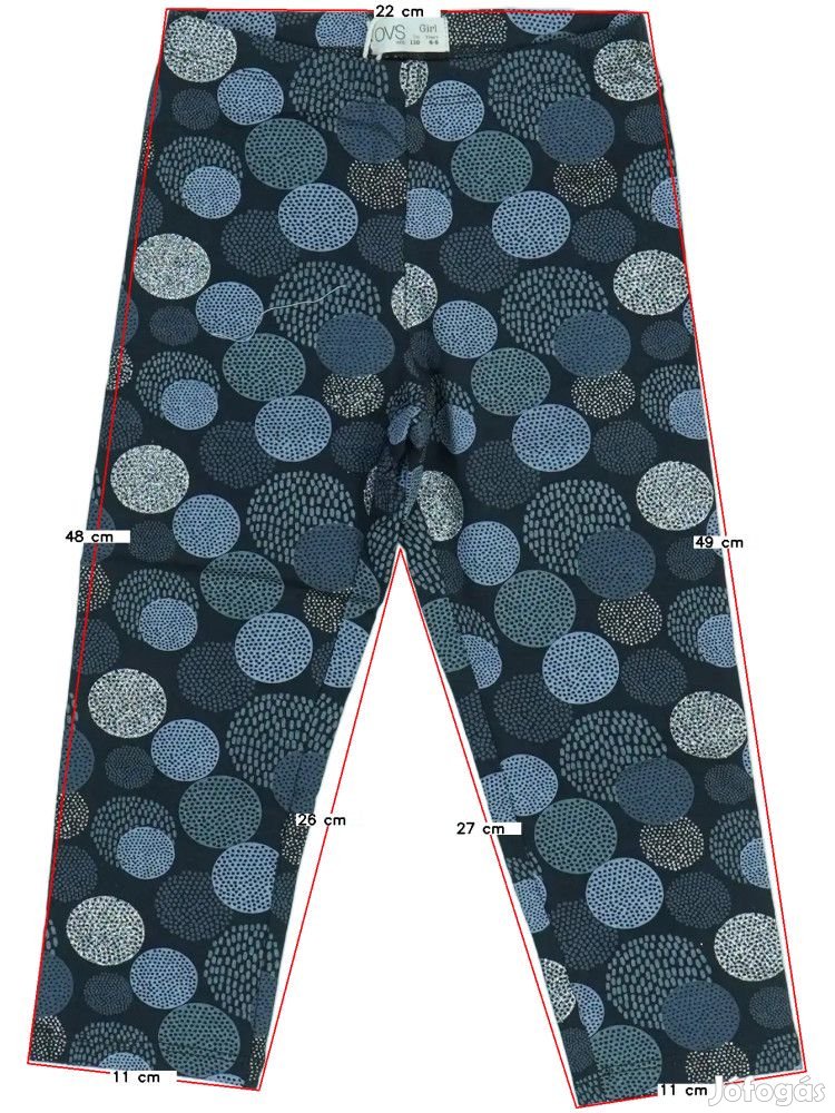 OVS Új (címkés) Lány Leggings (Méret: 110)