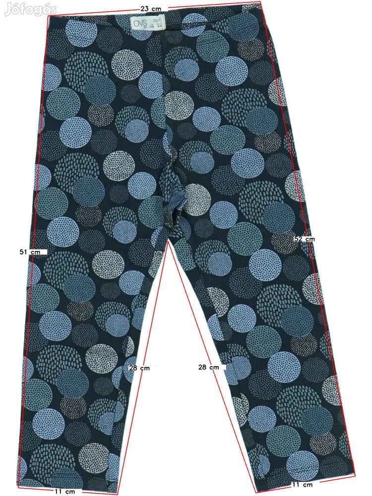 OVS Új (címkés) Lány Leggings (Méret: 116)