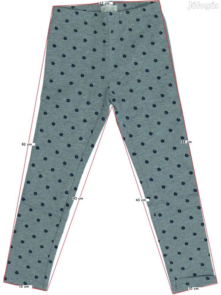 OVS Új (címkés) Lány Leggings (Méret: 116)