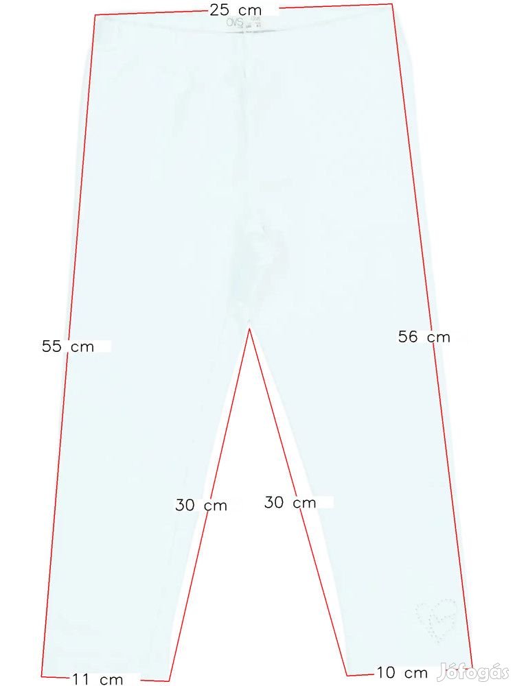 OVS Új (címkés) Lány Leggings (Méret: 122)