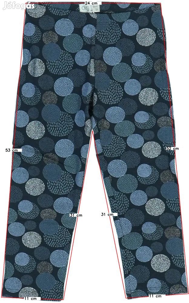 OVS Új (címkés) Lány Leggings (Méret: 122)