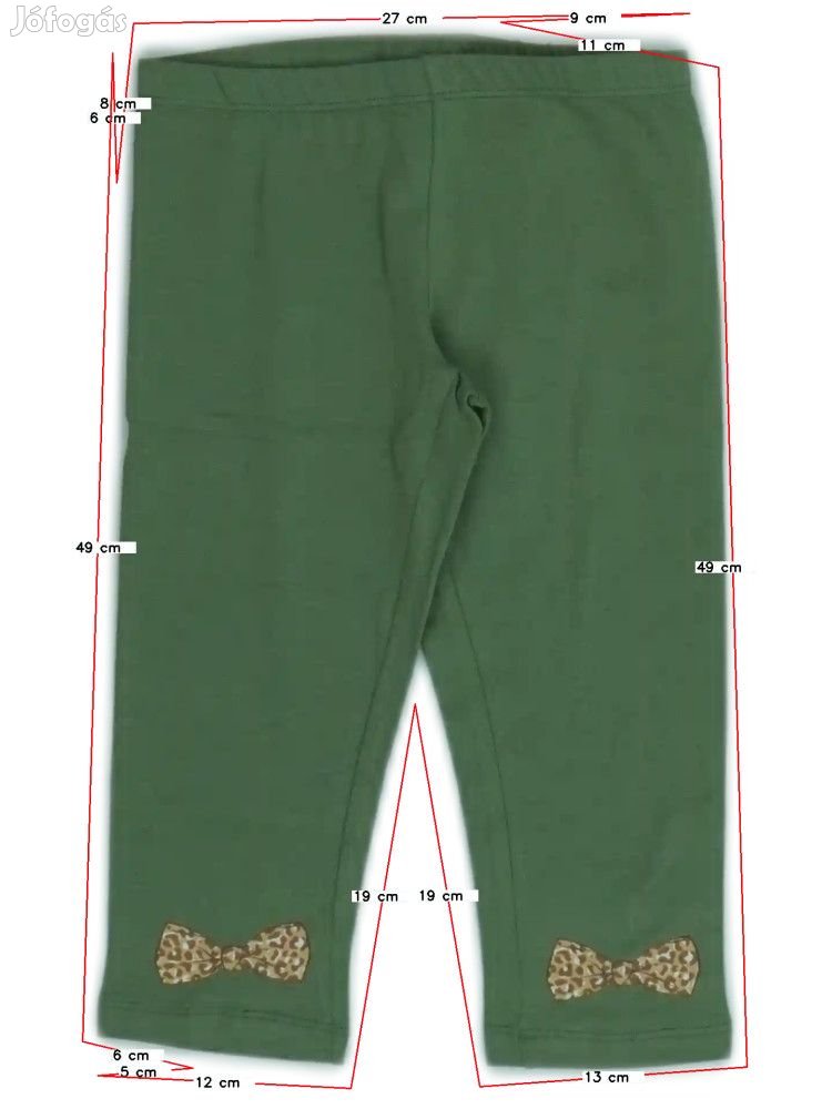 OVS Új (címkés) Lány Leggings (Méret: 128)