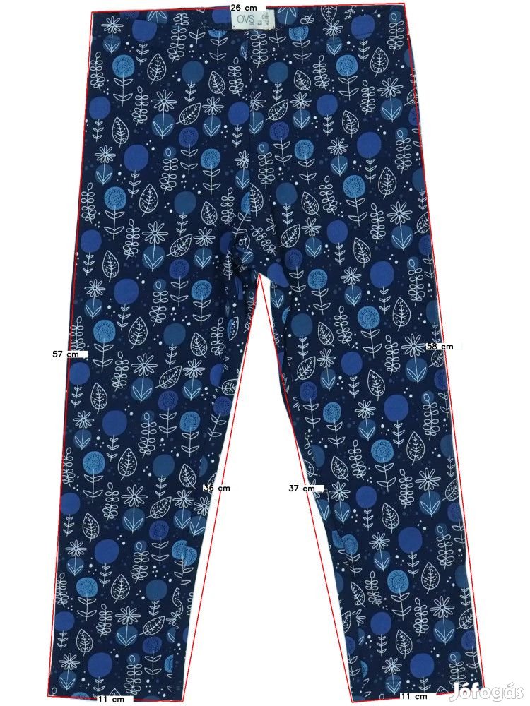 OVS Új (címkés) Lány Leggings (Méret: 128)