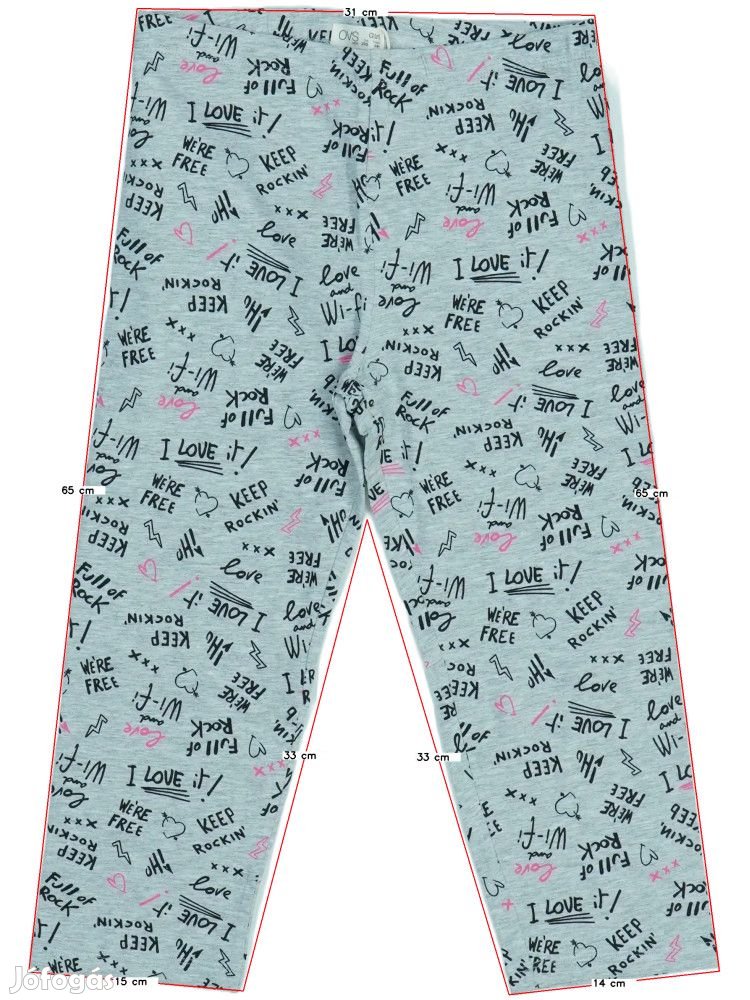 OVS Új (címkés) Lány Leggings (Méret: 170)