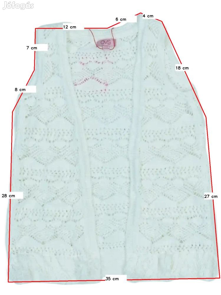 OVS Új (címkés) Lány Mellény (Méret: 104)