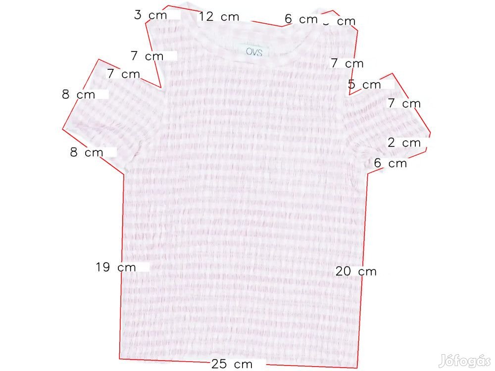 OVS Új (címkés) Lány Póló (Méret: 104)