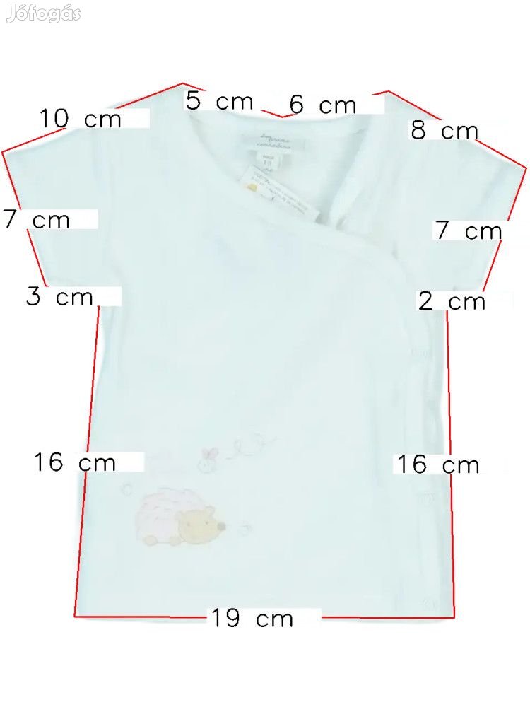 OVS Új (címkés) Lány Póló (Méret: 56)